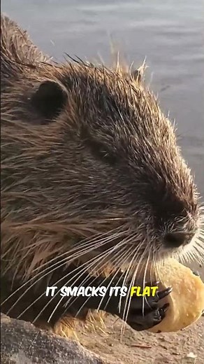 The Beaver's Secret Language: Tail Slaps Explained! #facts