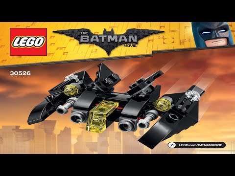 🦇 LEGO instructions 🦇 The Batman Movie 🦇 30526 🦇 Bat Wing 🦇