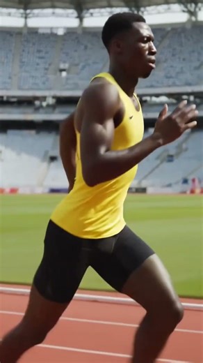 a Black man racing #74527390304