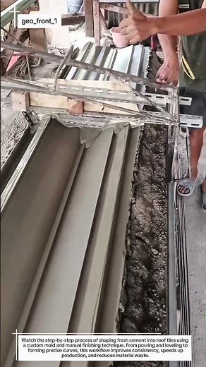 Perfect Cement Roof Tile Molding Process — Fast Manual