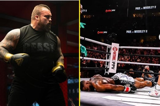 Jake Paul KO victim reveals bizarre offer to fight former World’s Strongest Man Eddie Hall