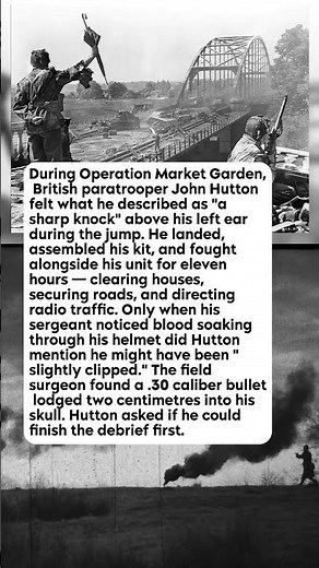 A Bullet Entered His Skull and He Finished the Mission Before Telling Anyone| WW2 Tactics