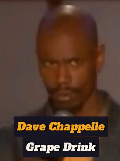 Dave's grape drink bit never gets old 😂 This man's comedy is timeless #comedy #davechappelle #fyp