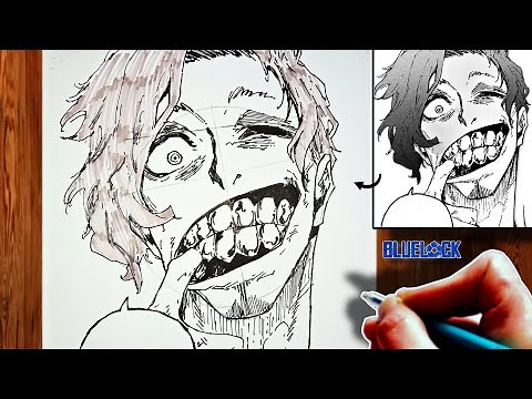 How to Draw Don Lorenzo's Gold Teeth | Blue Lock | ブルーロック | Step-by-Step Tutorial