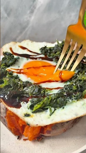 BONIATO RELLENO #almuerzo #vegetales #vegetariano #recetasfaciles #recetafacil #ricoysano #saludable