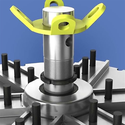 Quạt trần công nghiệp sải cánh dài 7,3m, hướng dẫn lắp đặt quạt trần công nghiệp.