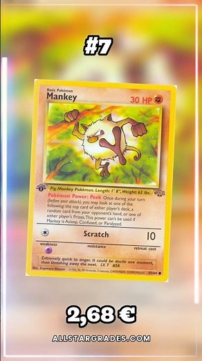 Top 10 Mankey Pokemon Cards!