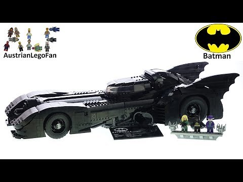 LEGO Batman 76139 1989 Batmobile - Lego Speed Build Review