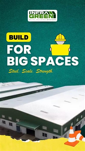 PEB Smart Construction at Scale! ‪@INFRAGREEN‬ #shorts