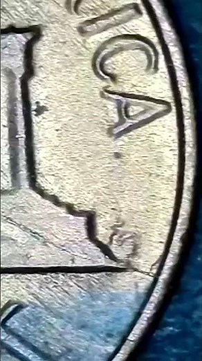 1983 Penny Die Crack Error #coin #coinerror #americancoin #pennycoin #pennyerror #penny