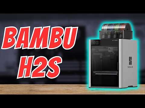 The BIGGER BAMBU We Actually wanted! - Bambu Lab H2S Review