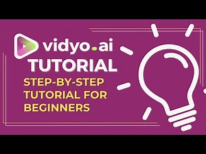 🎥 Vidyo.ai Tutorial | Step-by-Step Tutorial for Beginners #vidyoai #ai #tutorial