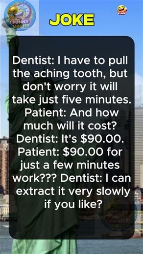 Dentist I have to pull the aching tooth #humor #laugh