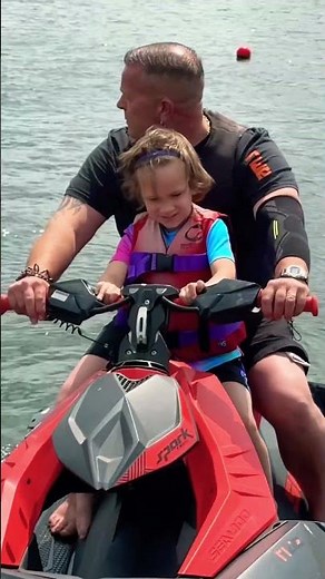 I Took My Baby Brother on a Jet Ski! 💦🚤 Fast & Fun!