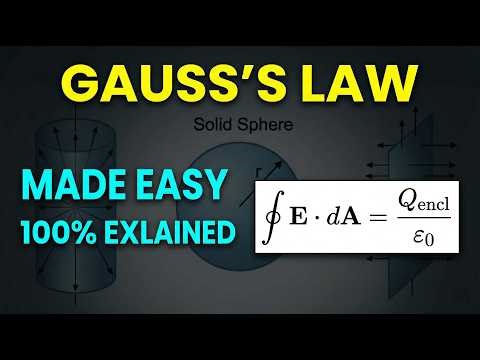 Everything You Need to Know About Gauss's Law in 12 Minutes