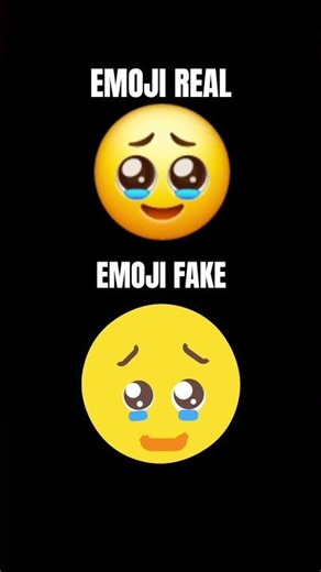 EMOJI FAKE VS EMOJI REAL