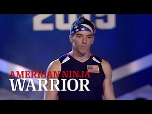 Drew Drechsel at Stage 1 of American Ninja Warrior USA vs. The World 2015 | American Ninja Warrior