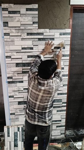 12/18 wall tile fiting tricks 💪💪💪#construction#lalan tile master#youtubeshorts#shorts#anuj