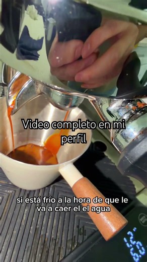 Cómo hacer un buen expreso #coffee #coffeegirl #cafe #espresso