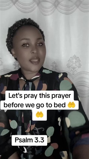 Night Prayer Before Bed — Short Prayer from Psalm 3:3