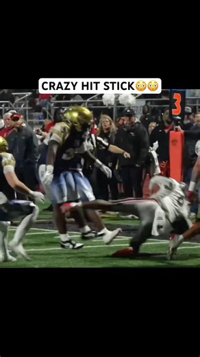 THIS WAS THE BIGGEST HIT STICK OF THE BIG 33 GAME😳