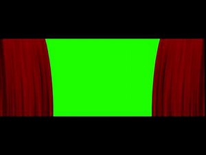 Free green screen animation HD + download link - Curtain motion 2