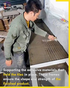 6.2M views · 38K reactions | Advanced Techniques for Strong and Stylish Tile Work.隣 #tiledesignmagic | Fun club | Facebook