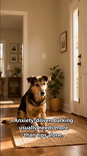 How to stop a dog from barking