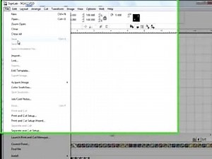 Signlab 7 Simple cut around image vinyl cutter- Basic
