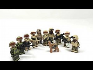 Custom LEGO Military Minifigs (and where to source parts)