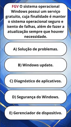 Informática FGV: O Serviço que Mantém o Windows Seguro