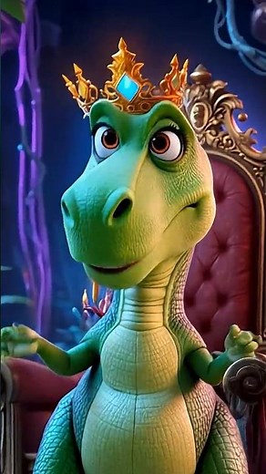 🦖 Rumble Rumble In The Jungle With T-Rex! 🌴🌋#shorts #ai #kidssongs #allbabieschannel
