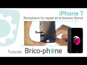 iPhone 7 Tutorial: Replacing the Home Button Flex Cable (HD)