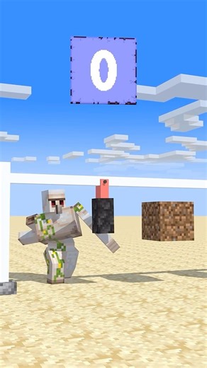 Help Enderman get stronger and smash the pile! #shorts #friendship #trending #anime