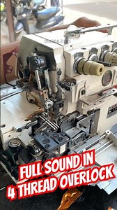 4 Thread Overlock Machine Sound Problem😱 #sewingmachine #overlockmachine #sewinghacks