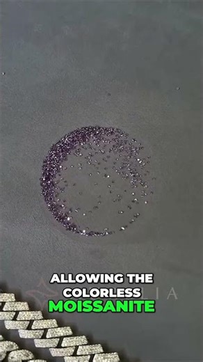 Moissanite Sorting: Watch Stunning Gems Get Separated!