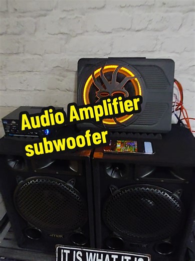 Enhance Your Sound with an Audio Amplifier Subwoofer