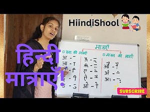 हिन्दी मात्राएँ|Hindi Matras - A Guide to Hindi Vowels