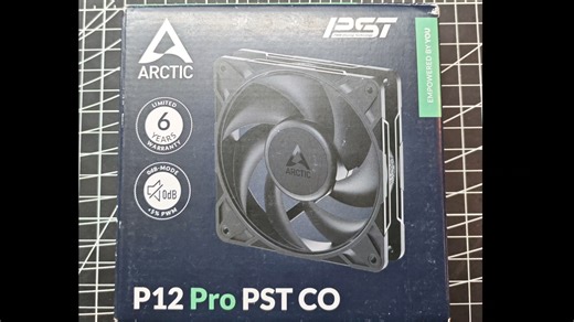 ARCTIC p12 pro pst co开箱