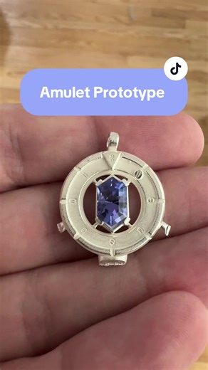 Two new relic prototypes in silver. Tarnish, texture, and a tanzanite test-fit at the end. #relic #amulet #jewelry #silver #tanzanite