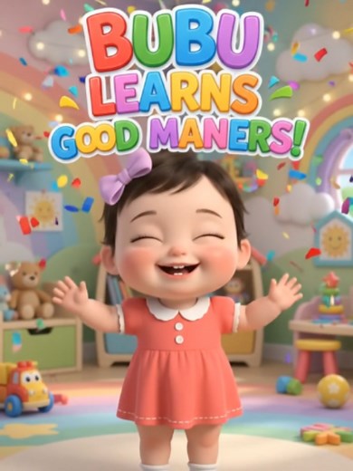 Good Manners for Toddlers: Please, Thank You, Sorry with Bubu