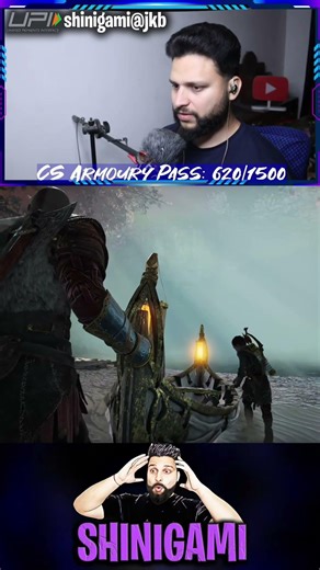 When you mimic Kratos in God of War