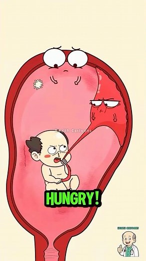 The Danger of a GREEDY Fetus!🤰#placenta #uterinehealth #shorts