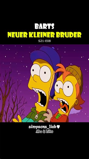 Barts neuer kleiner Bruder / S21-F08 / Simpsons / Deutsch