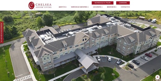  NEW WEBSITE ALERT  Learn about our prices, watch testimonials and virtual tours, review floor plans, look at upcoming events and promotions, and so much more! https://www.chelseaseniorliving.com/ | Chelsea Senior Living | Facebook