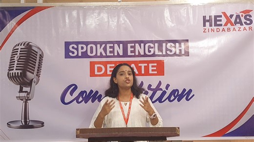 Spoken English Debate Competition 🔥 . | Hexa's Zindabazar - Spoken English