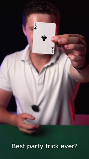Learn the visually vanishing card trick