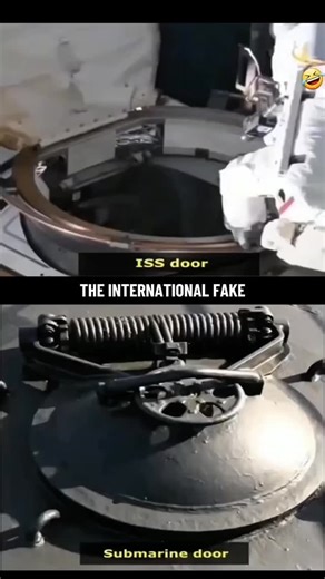 18K views · 154 reactions | ISS Door vs Submarine Door  A submarine...
