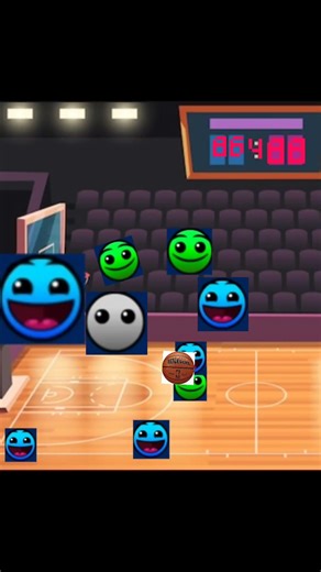 geometry dash basket ball animation