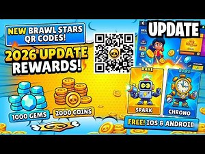 Brawl Stars QR Codes 2026 - New QR Codes Brawl Stars (UPDATE QR Codes Rewards) for iOS & Android